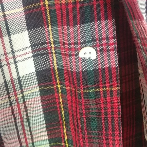 Ralph Lauren Long Sleeve Plaid Shirt Xxl - Picture 3 of 4